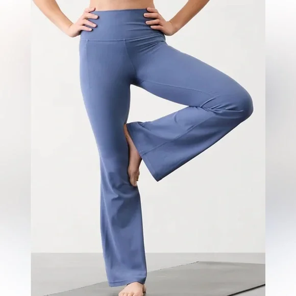 Athleta grey purple yoga pants - Picture 11 of 11